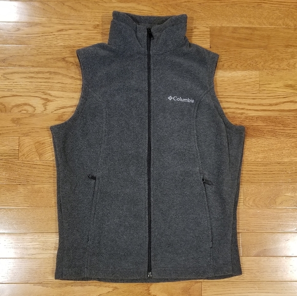Columbia Jackets & Blazers - Columbia new xs gray fleece vest